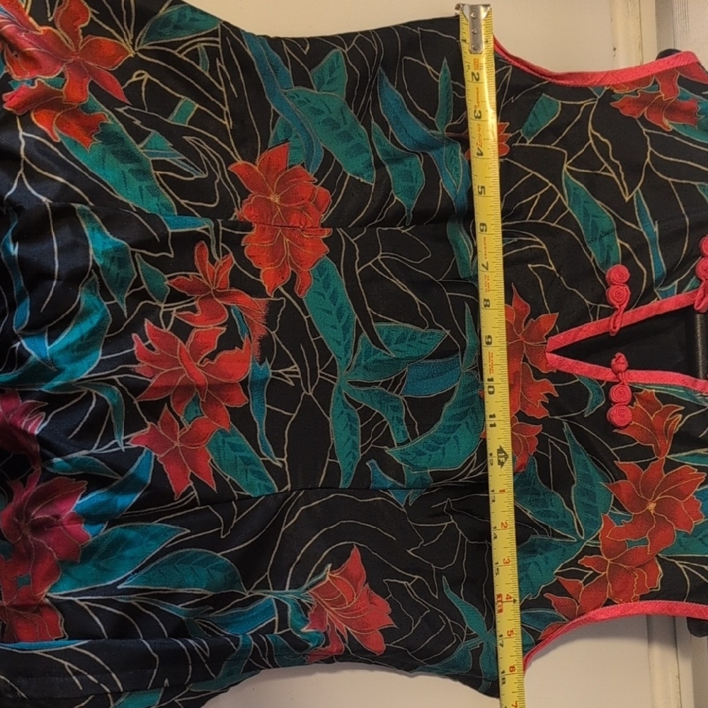 Asian Inspired Custom Christmas Dress- Unique! Stunning! - Picture 10 of 15